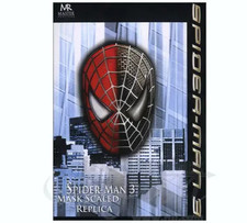 Master Replicas Spider Man 3 Black Mask Scaled Replica Bust - New in Box