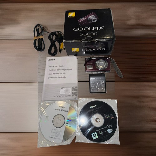 Nikon coolpix s3000 - 12mp, 4x