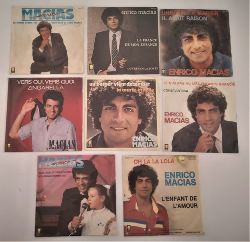 Enrico macias lot - 8, disques