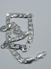 Chaine Cubaine En Argent