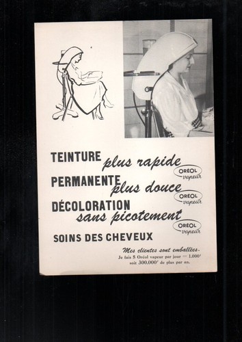 Publicité ancienne salon - ancienne,