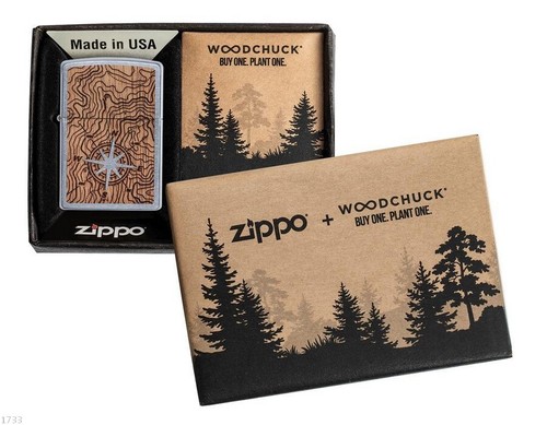 Zippo woodchuck compass - woodchuck,