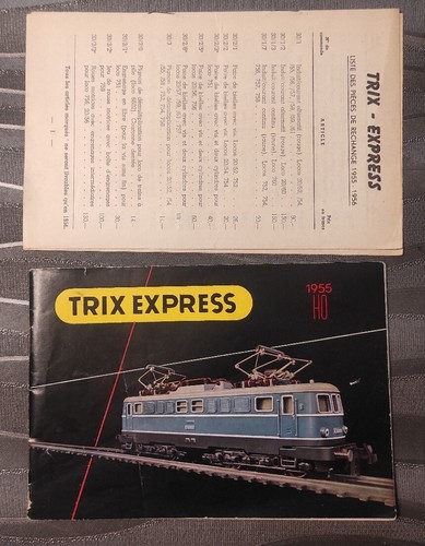 Catalogue trix express 1955 - express,