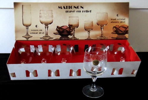 Verres eau cristal d - eau,