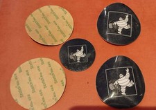 5 Michelin Bibendum 1970s Rim Center and Steering Wheel Sticker Sticker