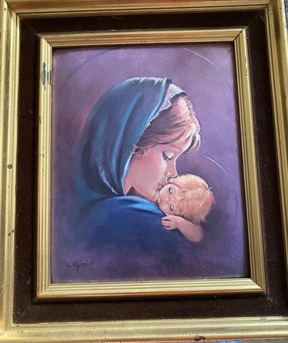 Vierge l enfant - vierge, et