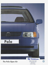 Volkswagen Polo Open Air 1995-96 UK Market Sales Brochure L CL 1.0 1.4 1.9D