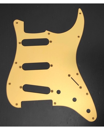 Pickguard anodized gold - anodized,