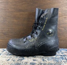 Vtg BATA Black US Military Extreme Cold Weather Mickey Mouse Combat Boots 11R