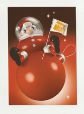 FNAC carte postale publicitaire TOUJOURS UN NOEL D'AVANCE