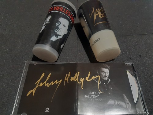 Johnny hallyday autographe - johnny,