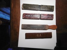 boite pour rasoir couteau et