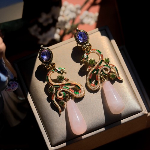 Boucles oreille clip - d'oreille,
