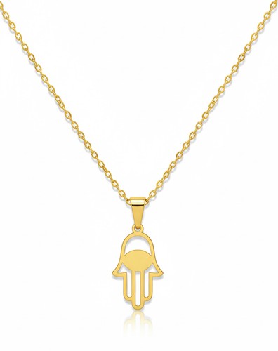 Collier femme hamsa - collier, de