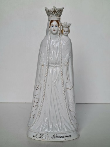 Ancienne statue vierge marie - ancienne,