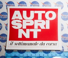 VINTAGE STICKER STICKER STICKER CAR TUNING CAR SPRINT DA CORSA