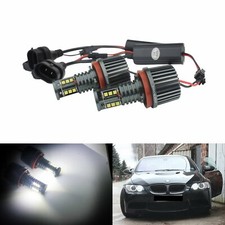 BMW Angel Eyes H8 120W Xenon LED Feux Phare Anti Erreur SÉRIE 3 E90 E91 E92 E93