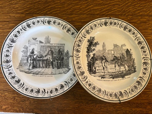 Lot assiettes anciennes - lot, 2