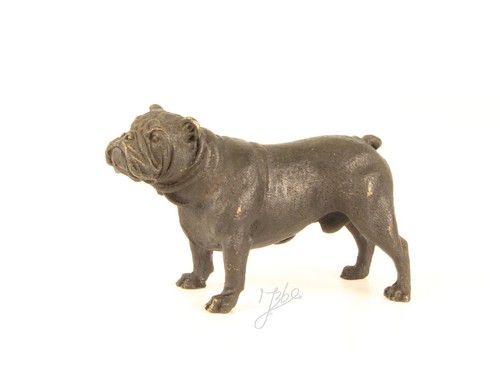 Sculpture chien bulldog - sculpture,