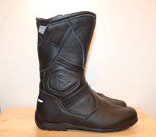 DAINESE Fulcrum GT G Gore Tex Black Leather Riding Motorcycle Boots EU 41 US 8.5