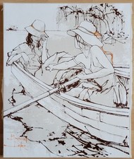 ** TABLEAU HUILE SUR TOILE DE