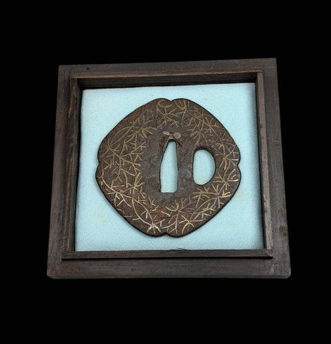 Japon ancien tsuba edo katana - tsuba,