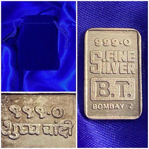 Lingot argent pur - argent, 999