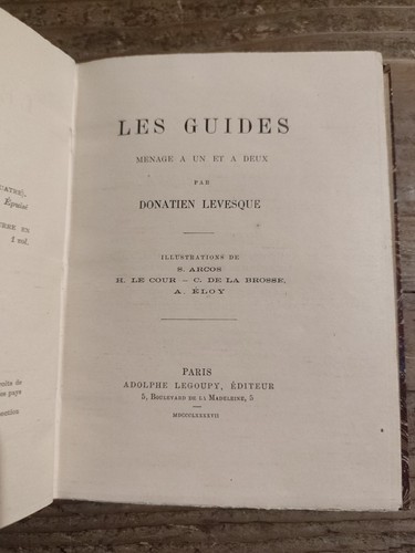 Livre attelage ancien 1897 - attelage,