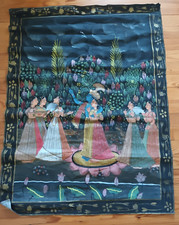 Peinture sur soie Hindouisme