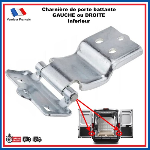 Charnière porte arrière - de,