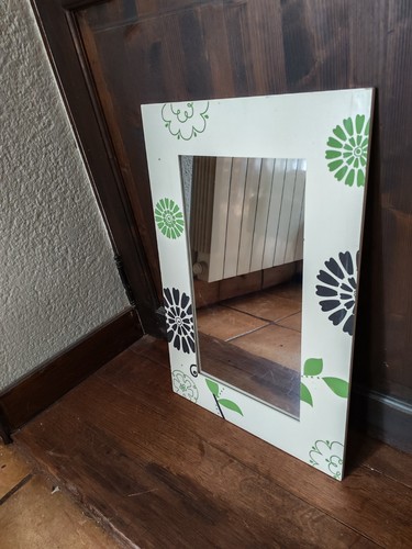 Miroir décoration floral