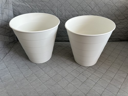 Lot poubelles blanches - poubelles,