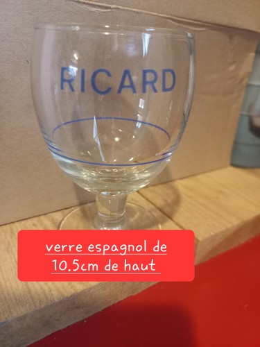 Verre ricard espagnol modèle