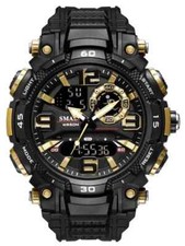 -Montre À Quartz Étanche Pour Homme, Chronomètre, Montres LED, Horloge Masculine