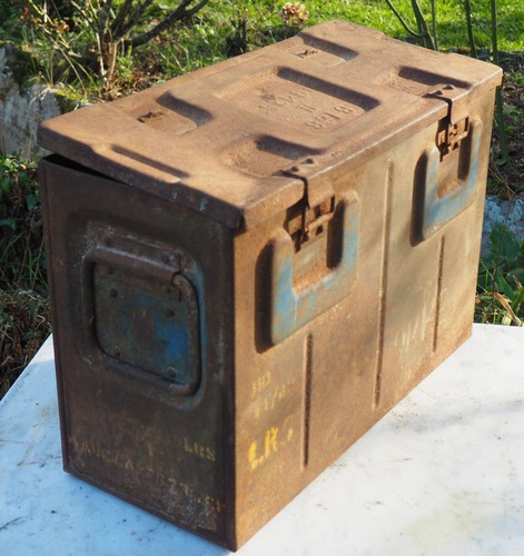 Caisse métallique mortier