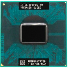 Intel Core 2 Duo T9900 CPU Mobile SLGEE 3.06 GHz 6MB 1066MHz Dual-Core Processor