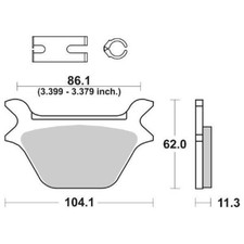 Disque Frein Arrière Harley