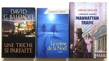 LOT DE 9 ROMANS POLICIERS