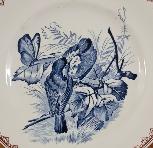 Assiette ancienne xixième - assiette,