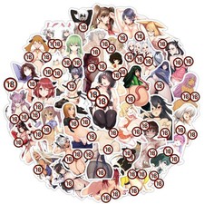 50PCS Sexy Anime Girls Hentai