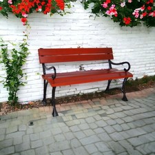 Mobilier de jardin en bois de haute qualité, banc de jardin II 120 cm,...