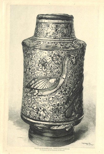 Vase albarello syrie - vase, eau-forte