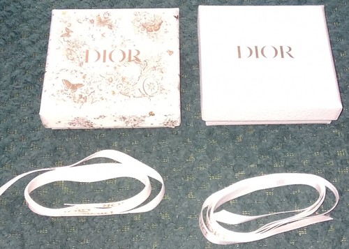 Deux boites dior authentique - deux, boites/dior