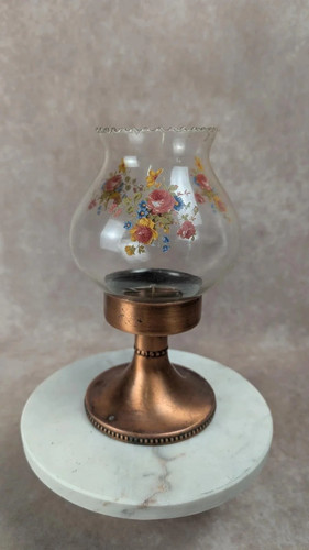 Bougeoir vintage cuivre - bougeoir, et