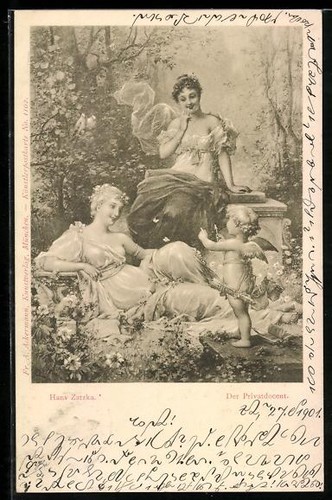Carte postale artiste - postale, hans