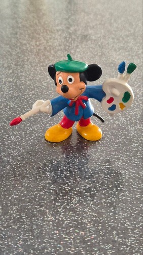 Figurine mickey mouse - mouse, peintre