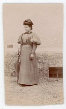 PHOTO CDV, une femme