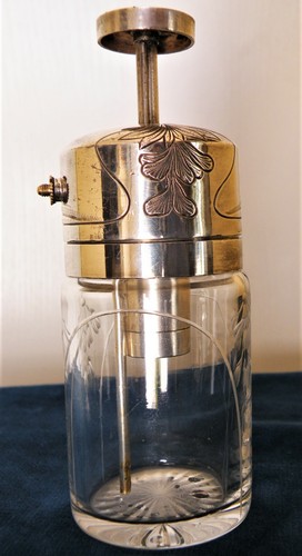 Vaporisateur pompe argent - pompe,