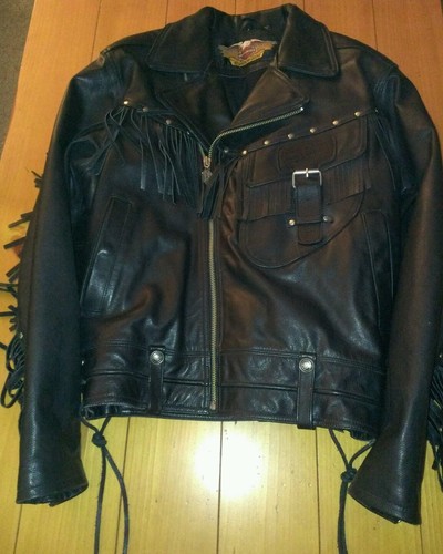 Veste cuir harley davidson - veste, en