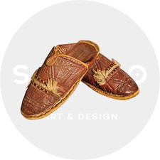 Rare Paire de Babouches Enfant